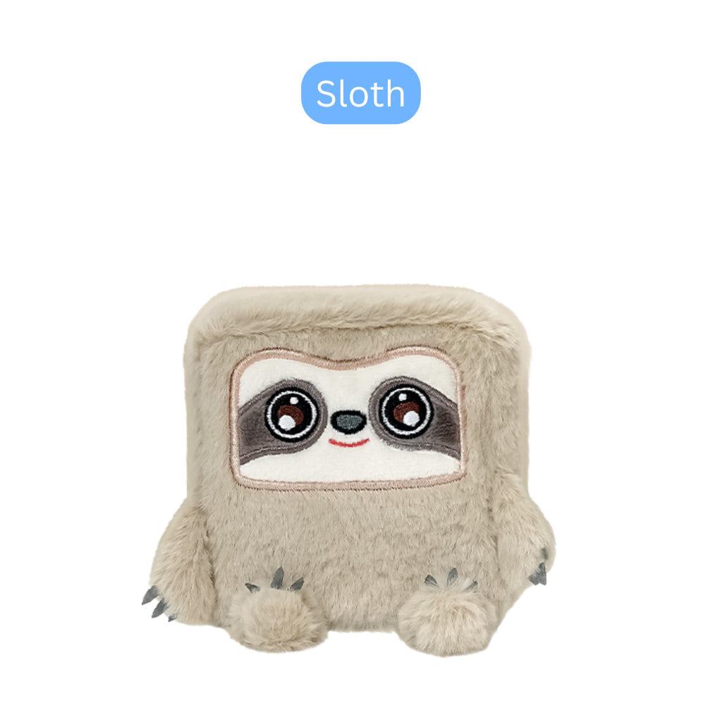 Squarepals Cute Squishy Plush Doll - Animal Series (10cm) | Soft Collectible Gift for Plush Lovers