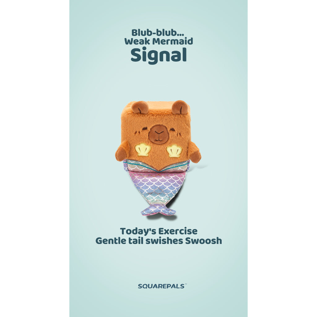 Squarepals Cute Squishy Plush Doll - Animal Series (10cm) | Soft Collectible Gift for Plush Lovers