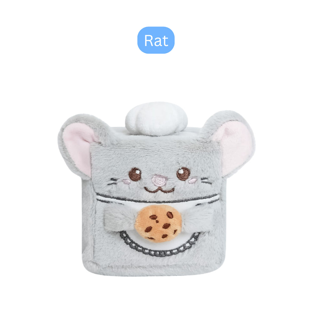 Squarepals Cute Squishy Plush Doll - Animal Series (10cm) | Soft Collectible Gift for Plush Lovers