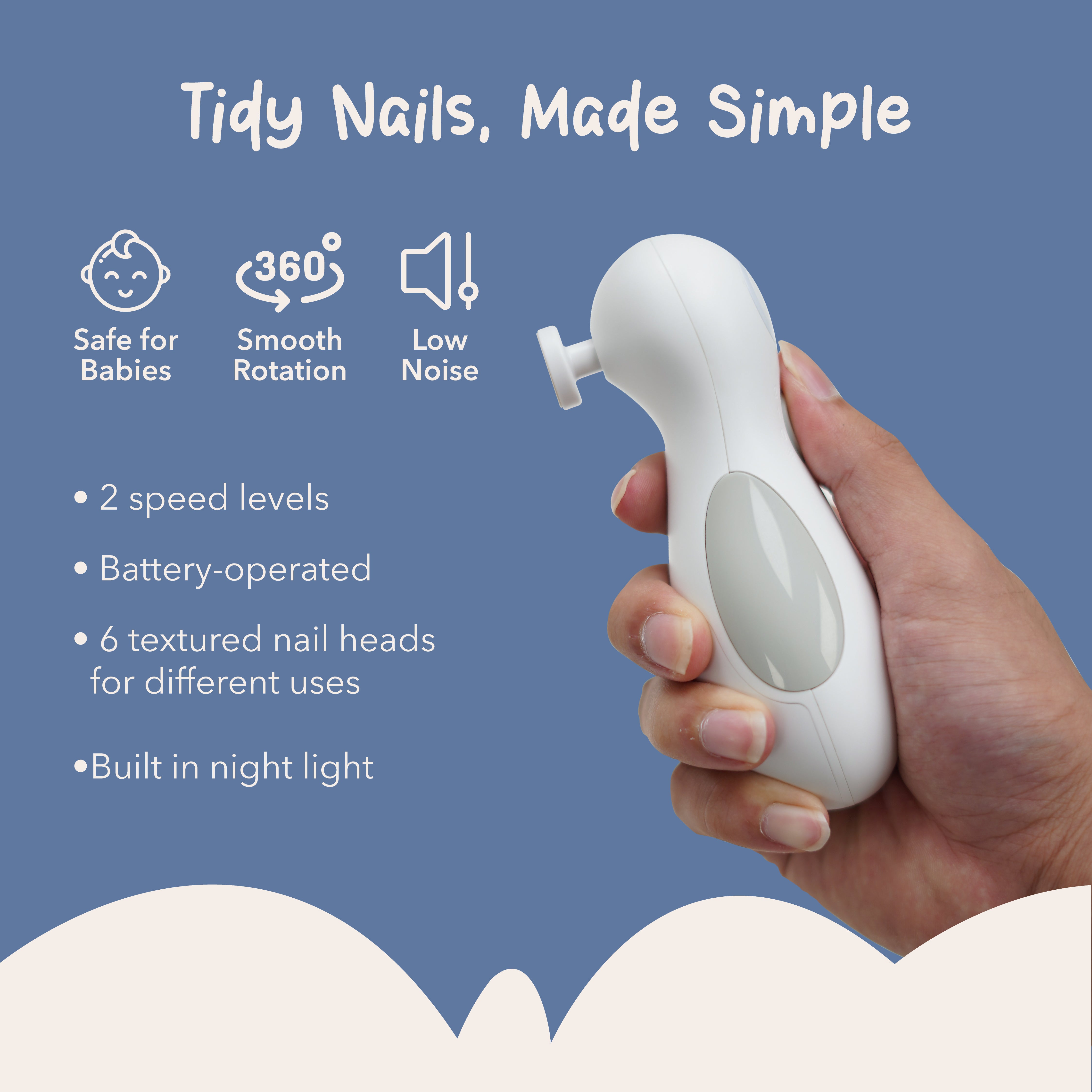 Trim Buddee™ Baby Nail Trimmer