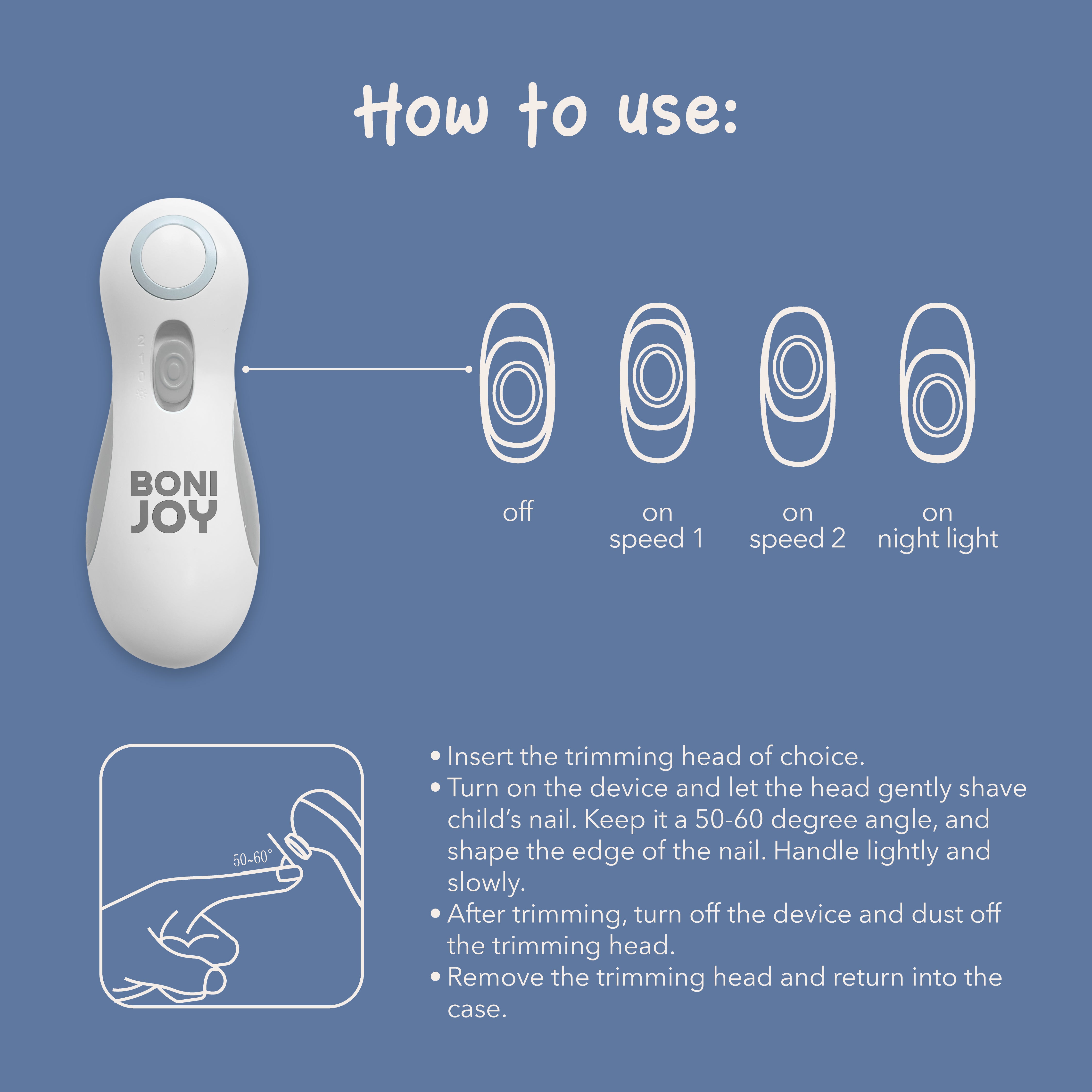 Trim Buddee™ Baby Nail Trimmer